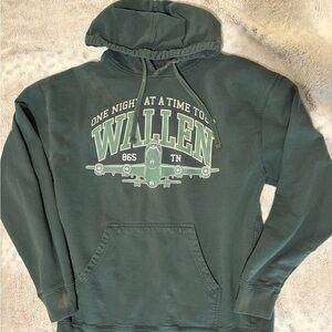 Forest Green Graphic Hoodie